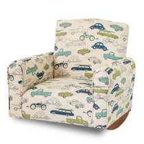 Kids fabric hotsell rocking chair